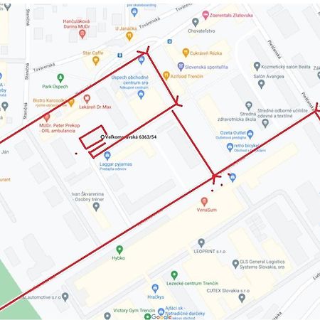 Slnecny Byt V Blizkosti Historickeho Centra Trenčín Extérieur photo
